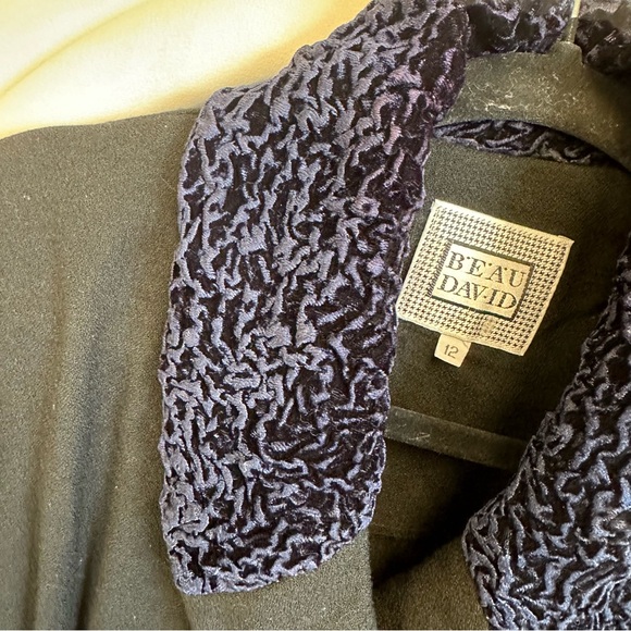 Vintage Beau David long dress coat Victorian style - Picture 4 of 12